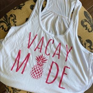 Vacay mode tank